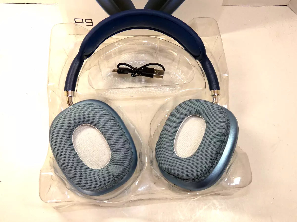 New P9 WIRELESS Hi-Fi Stereo Headphones | Bluetooth & AUX Connectivity | Deep Bass & Built-in Mic | Ultimate Sound, Unlimited Connectivity!